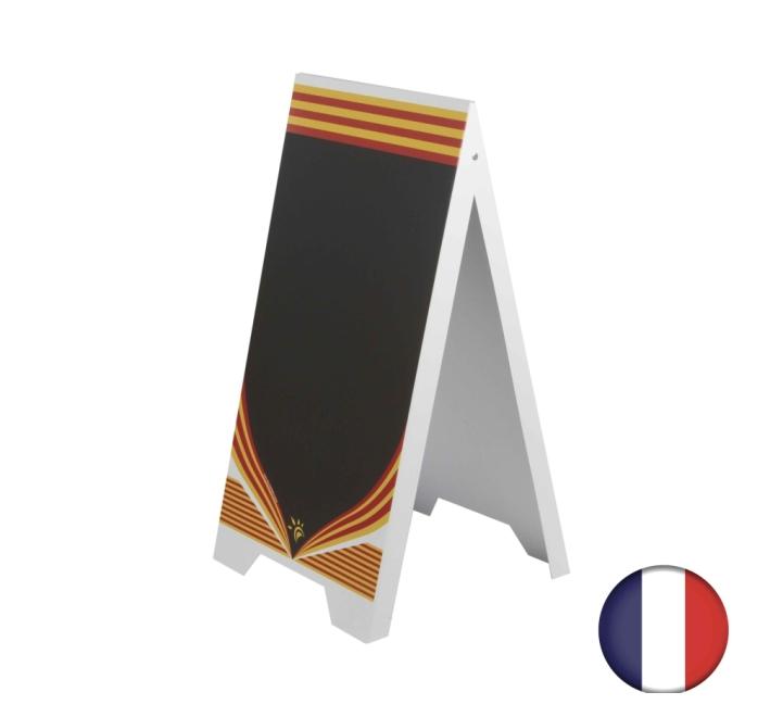 Stop trottoir chevalet plastique personnalisé - PFN36, PFN29, PFN36-01 à 05_2