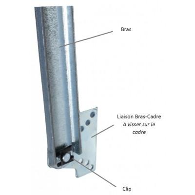 Bras oscillant pour porte de garage avec plusieurs tailles disponibles