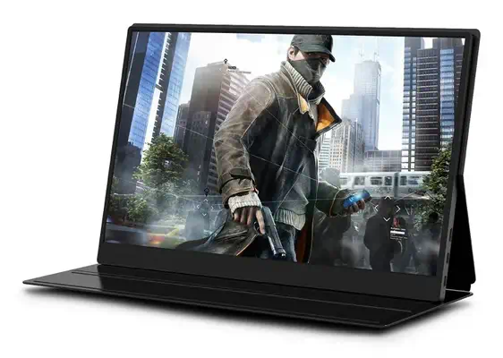 Urban Factory PUM15UF téléviseur et moniteur portables Moniteur portable Noir 39,6 cm (15.6