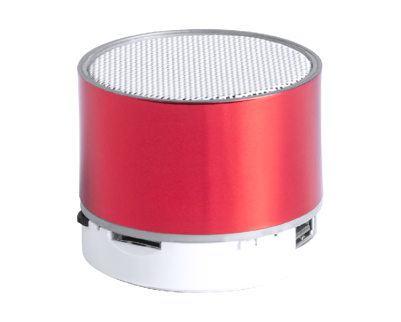 Enceinte Bluetooth - Boîtier plastique - Pile rechargeable - LED gravure lumineuse - Fonction mains libres, radio et lecteur micro SD_2