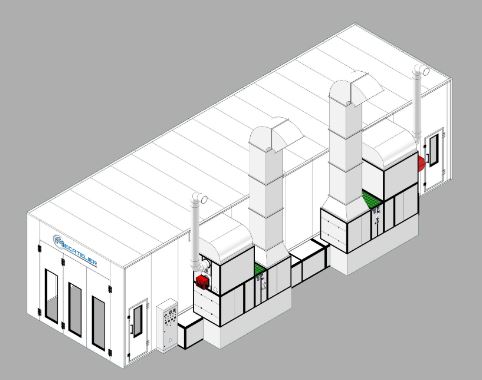Cabine de peinture sur mesure - MECATELIER - personnalisable et économe en énergie_2