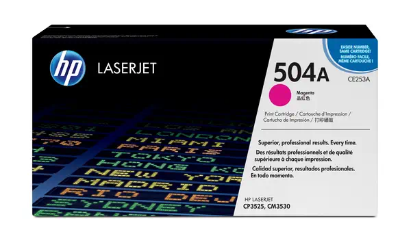 HP 504A toner LaserJet magenta authentique_2