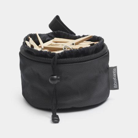 Sac à pinces à linge -Black Brabantia compact pour jusqu'à 75 pinces à linge_2