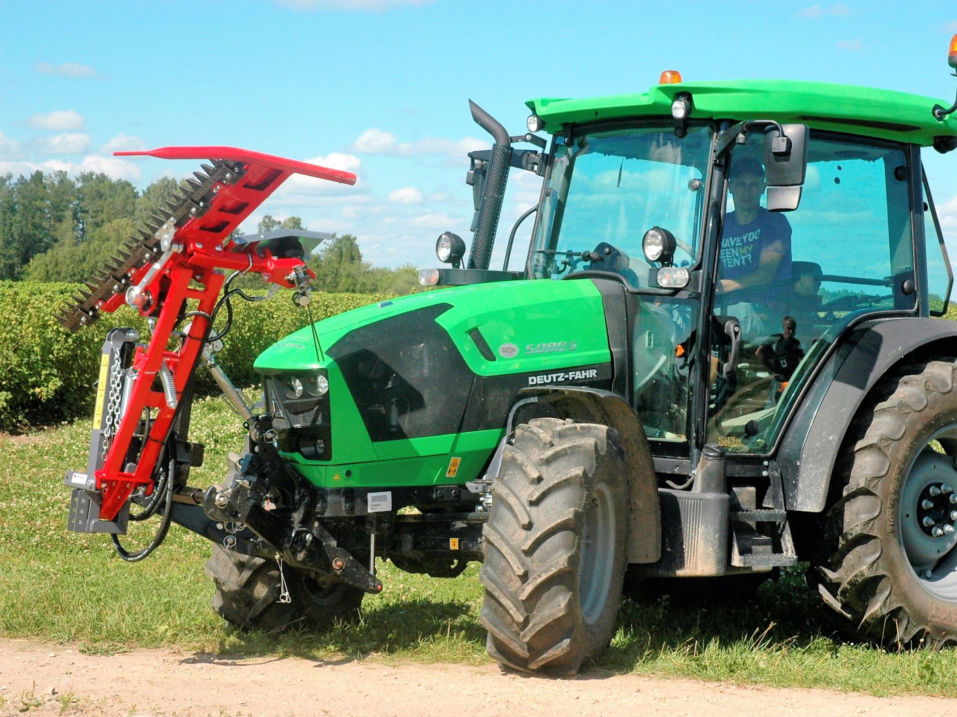 Taille-haie hydraulique de baies former - jagoda jps_2