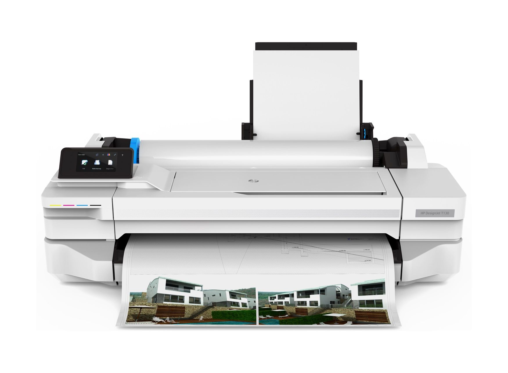 Imprimante grand format HP DesignJet - compacte, économique, Wi-Fi intégré, sécurité dynamique_2