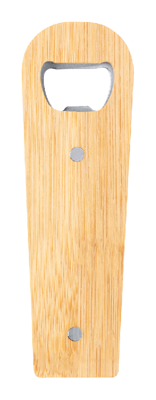 Décapsuleur clip - fermeture magnétique en sac bambou - couleur naturelle - 50g_2
