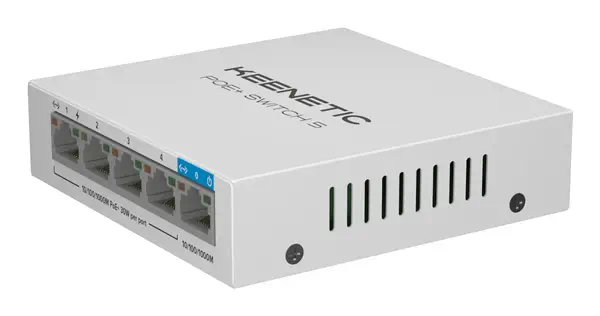 Commutateur Gigabit 5 ports avec 4 ports PoE+ et budget énergétique de 60 W_2