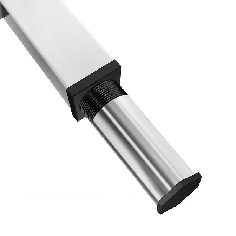 Table inox de découpe avec plan blanc - Profondeur 700 mm | Ggm - 1500_2