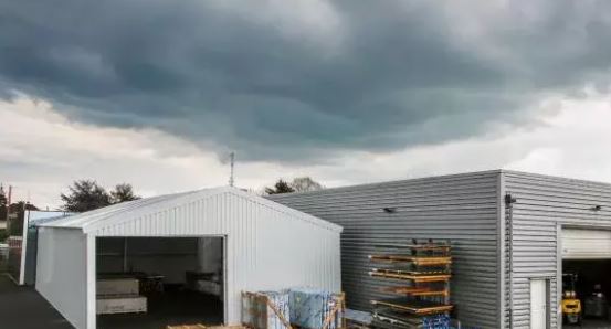 Bâtiment de stockage flexible et démontable -Portée libre de 10 m, 15 m ou 20 m et hauteur latérale de 4m - Easycover_2