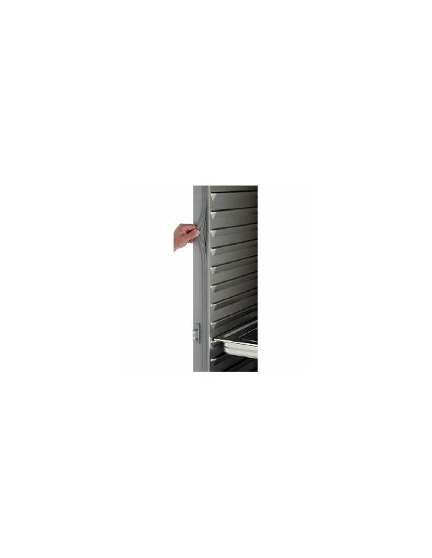 Chariot mobile de maintien en température TOURNUS EQUIPEMENT - 15 niveaux GN 1/1 - Acier inoxydable_2