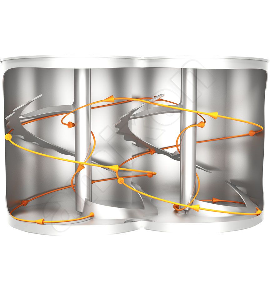 Hm - mélangeurs pour liquides alimentaires double rotor vertical - amixon - 270 litres_2