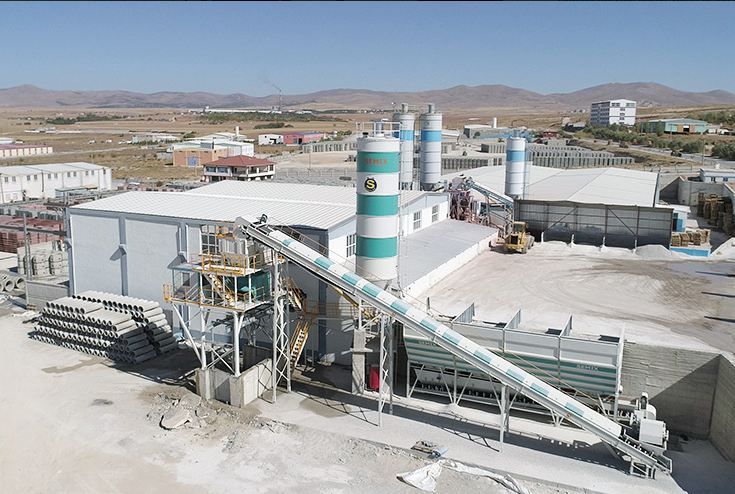 Centrale à béton Turkuaz 105 - Semix - 105 m3/hr - Type Fixe_2