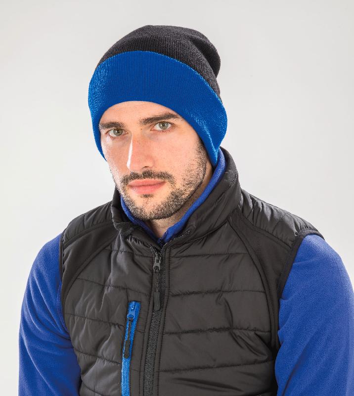 Bonnet classique recyclé - Réf: RC930X - polyester et polyacrylique - séchage rapide_2