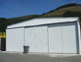 Hangar de stockage démontable, pliable, totalement récupérable en kit plenave 12.5 - CUALIMETAL_2