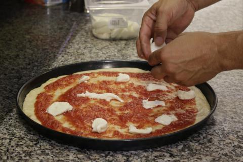 Plaque ronde  à pizza Ø32cm  GI-METAL_2