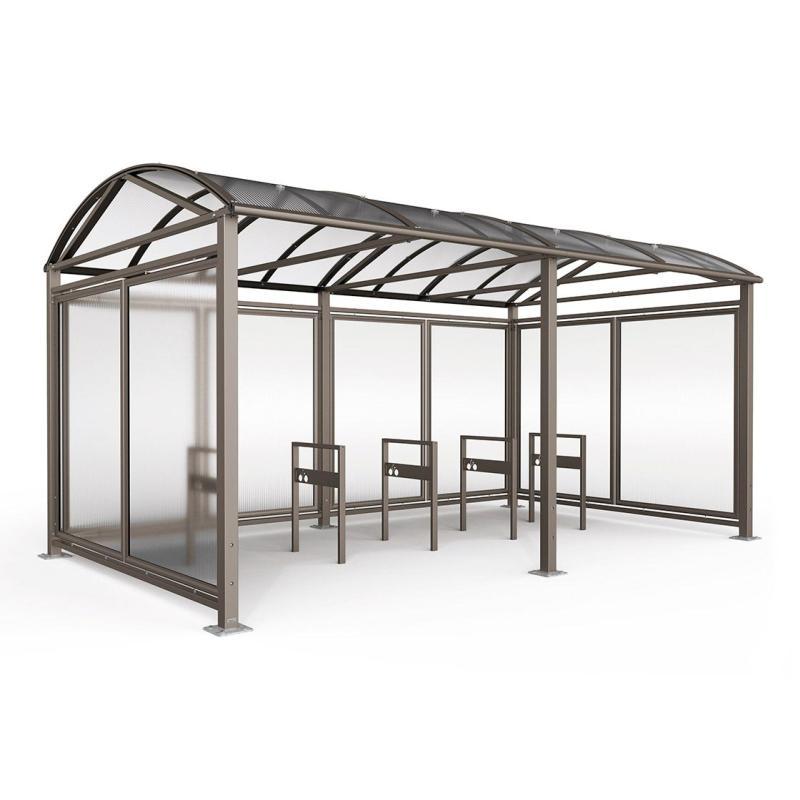 Abri vélos et motos voûte 