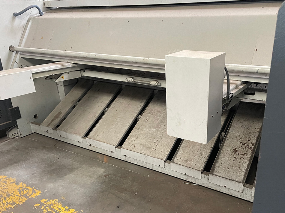 Cisaille guillotine Jean Perrot HGL 3100 x 8 - capacité 8mm - longueur 3100mm - hydraulique - 15kW_2