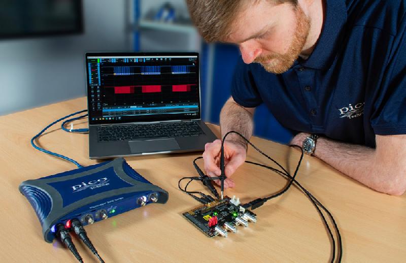 Oscilloscope USB PicoScope 3417E - 4 voies, 350 MHz, 10 bits, mémoire 2 Géch, livré avec 4 sondes TA536_2