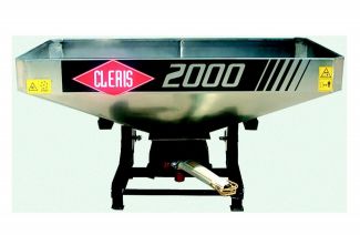 Distributeur d'engrais suspendu ADS - 1200 Cleris - charge utile 1440 kg - trémie 800 à 2500 litres_2
