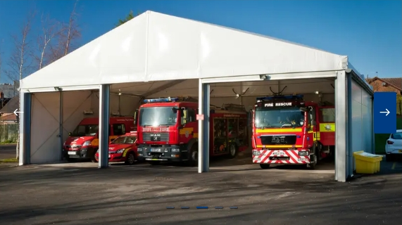 Caserne de Pompiers démontable HTS TENTIQ - Sécurité, Robustesse, Durabilité et Modularité_2