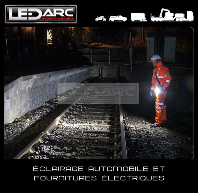 Projecteur led portable - ledarc - rechargeable 5500lm_2