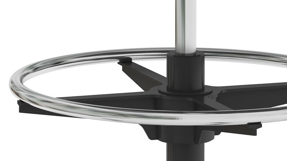 Wind low-back - chaise de bureau ergonomique - Nartubas Furniture UAB - design minimaliste en maille respirante_2