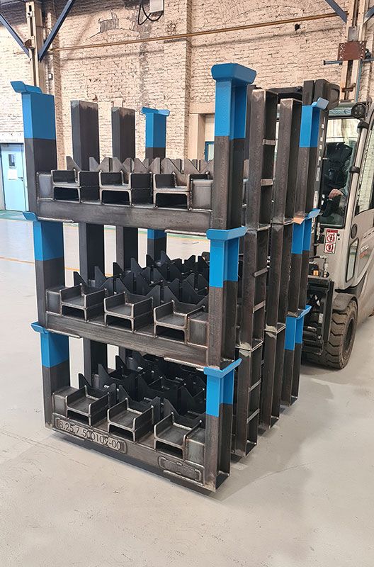 Caisse de forge - contenant métallique robuste - référence CF8-25-7-500109-2247-2 - fabrication sur mesure_2