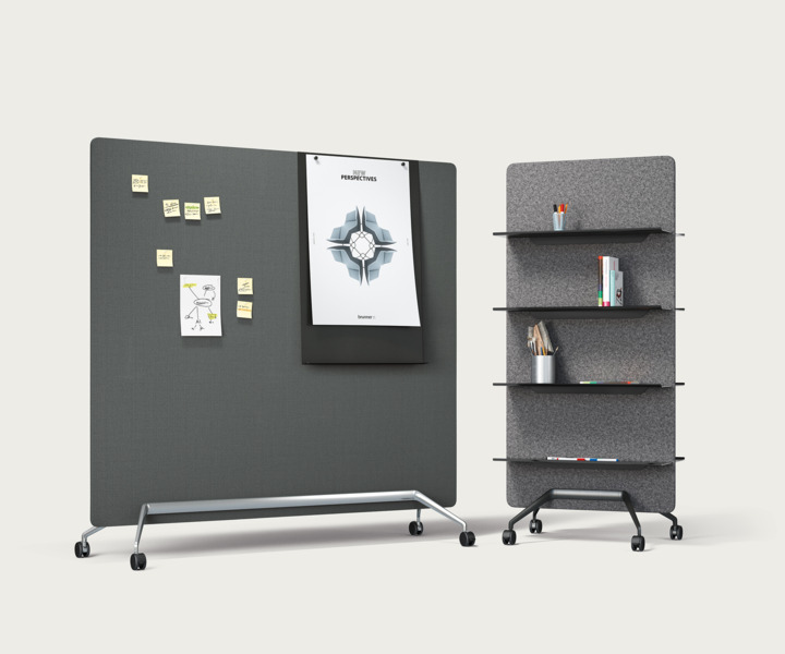 Cloison mobile multifonctionnelle pour bureaux dynamiques_2
