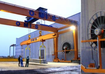 Pont roulant spécial OMIS - portique monopoutre et bipoutre - capacité jusqu'à 40 tonnes_2