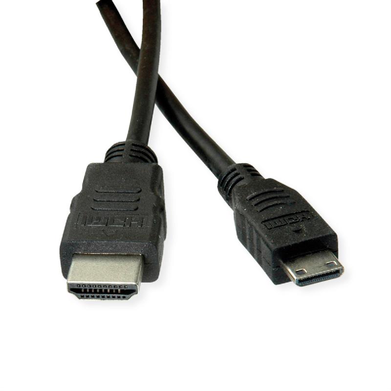 Roline green câble hdmi high speed avec ethernet, hdmi m - mini hdmi m, 2 m_2