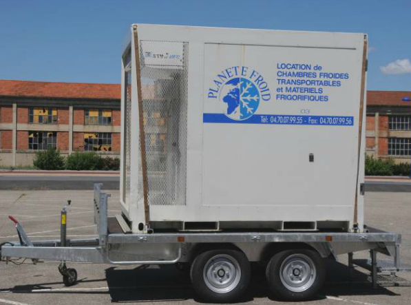 Système frigorifique performant pour surgélation rapide sur remorque