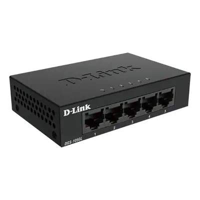 D-Link DGS-105GL/E commutateur réseau Non-géré Gigabit Ethernet (10/100/1000) Noir_2