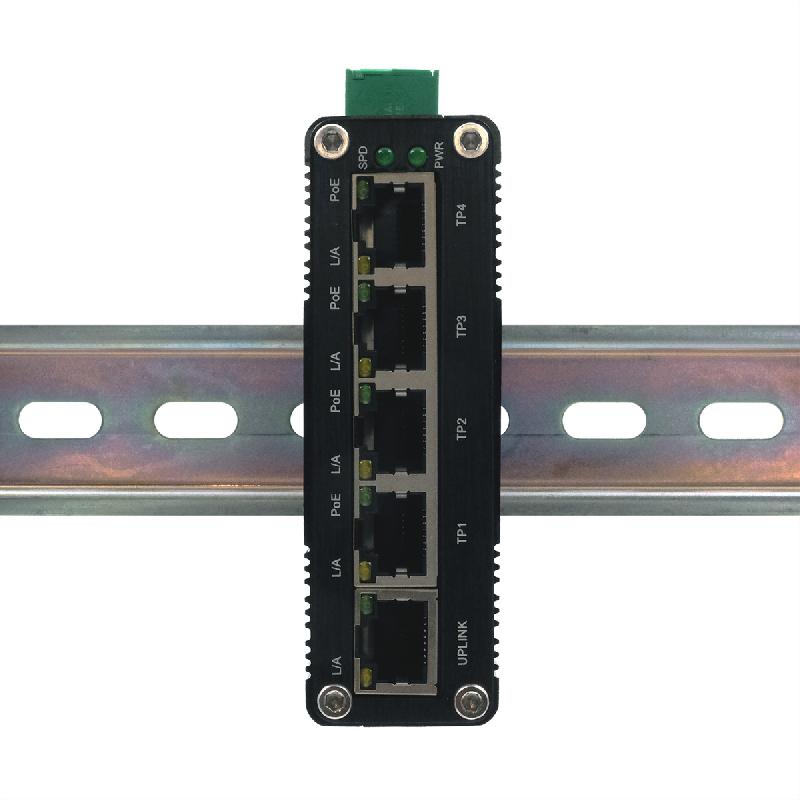 EXSYS EX-62020PoE Switch Ethernet industriel 5 ports PoE_2