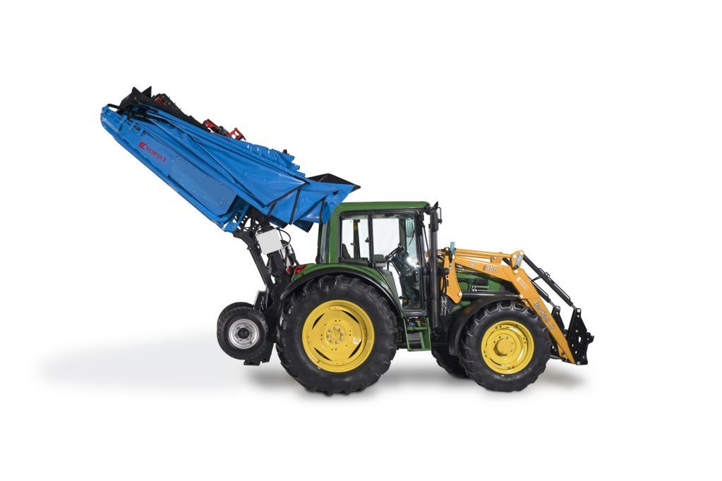 Mv - vibreur arboricole - topavi - couplée à l’arrière du tracteur_2