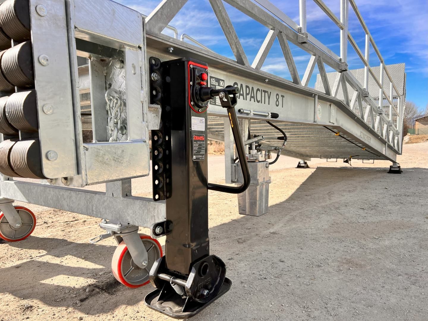 Rampe mobile galvanisée AZ Ramp Star - Résistante aux environnements extérieurs difficiles - Capacité de 8T à 20T_2