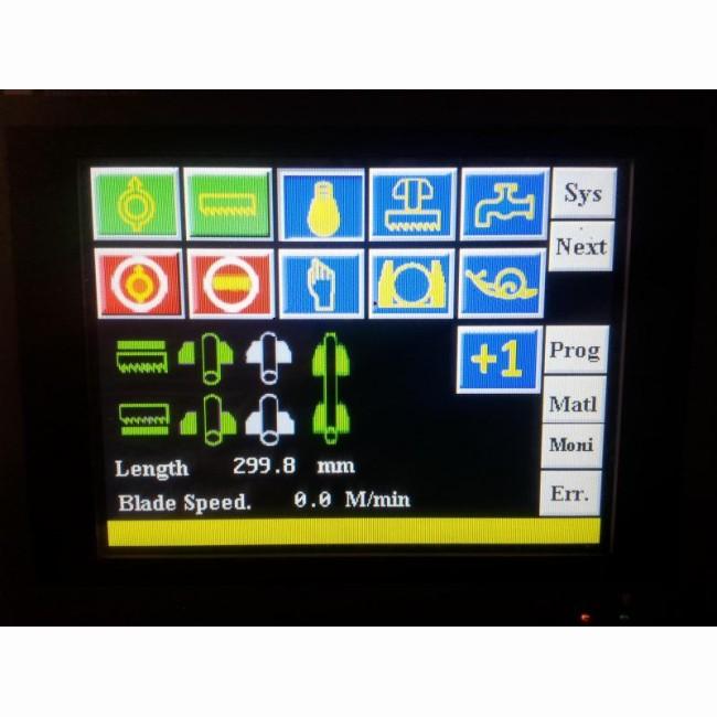 Scie à ruban automatique programmable COSEN - C510MNC avec coupes biaises et écran tactile_2