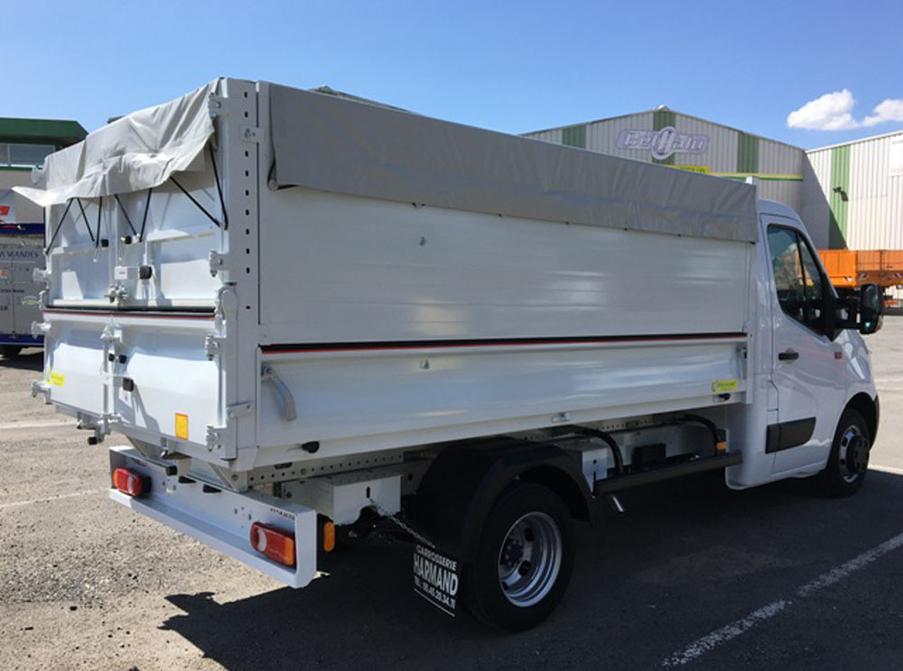 Benne pour véhicule utilitaire léger - PTAC < 3500kg - Longueur de 1m80 à 4m50 - HPC_2