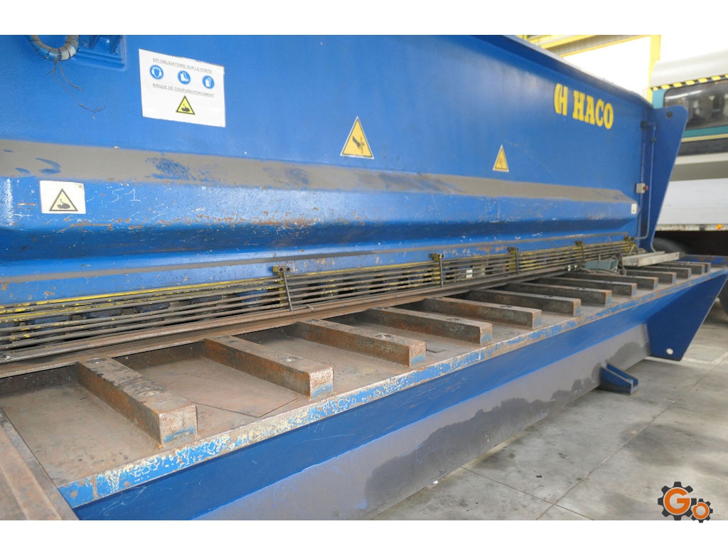 Cisaille guillotine HACO PSX 5008 - hydraulique, capacité 5050 x 8 mm - UGS : 8803_2
