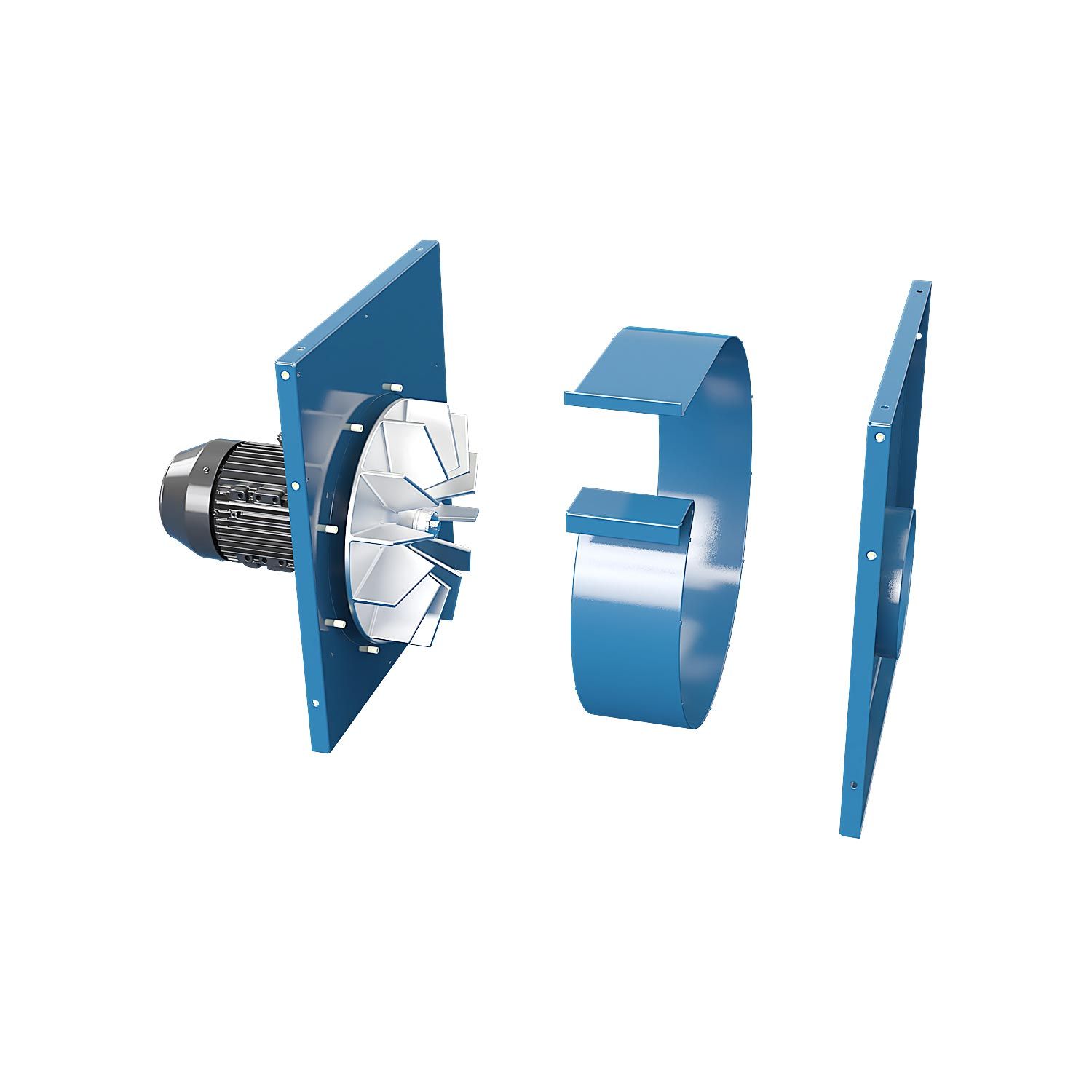 FT 18001 - Ventilateur centrifuge industriel Fumex - 1,10 kW - Environnements très poussiéreux_2