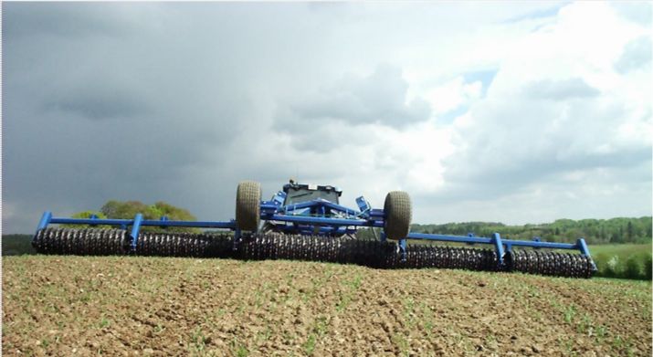 MaxiRoll 3-part 5-sections - Rouleau agricole Dal-Bo - 9.50+10.30m avec disques brevetés SNOWFLAKE® et CROSSKILL_2