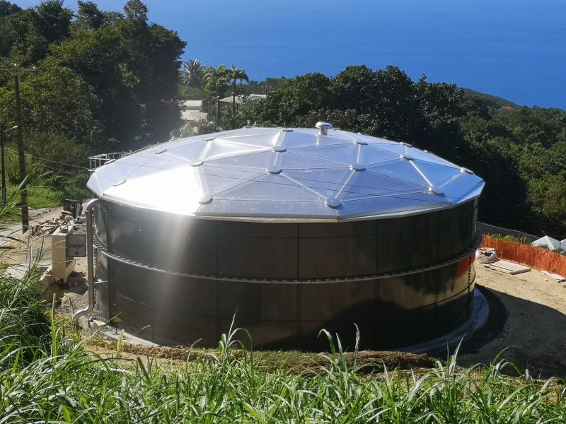 Réservoir boulonné d'eau industrielle - stockage d'eau brute, eau potable, déminéralisée, osmosée ou de forage - APRO Industrie_2