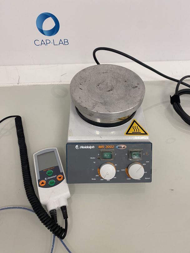 Agitateur magnétique chauffant d'occasion pour laboratoire mr3002 heidolph - p2301-2067_0