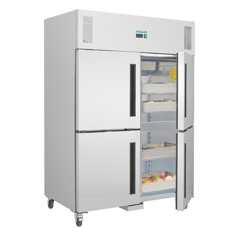 Armoire réfrigérée négative double 2 portillons GN 2/1 Série G CW196 Polar_2