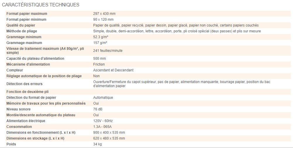 DF-870 - Plieuse à friction Duplo France - 241 feuilles/minute - Formats variés et plis personnalisés_2
