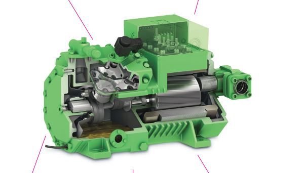 Ecoline 2kes-05 - compresseur à piston frigorifique semi-hermétique - bitzer - 4,06 à 221,0 m³/h_2