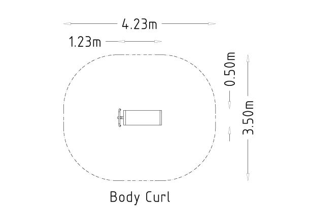 Équipement de fitness extérieur - Gym Body Curl - 8036745 - Hags - Entraînement abdominal, faible entretien_2