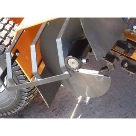 TRANCHEUSE DE SOL THERMIQUE À CHAINES LUMAG GF800 – 60CM 15CV - AUTONOME TRANCHÉES TERRE_2