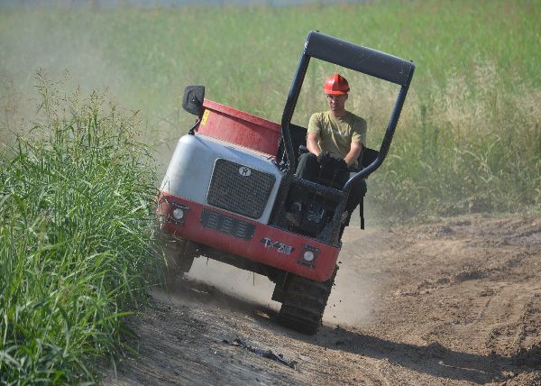 Tx2500 caisson pivotant mini-dumper - hinowa - 2500 kg_2