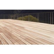 Lam251 - Lames de terrasses - Deck Linea en bois Bangkiraï ultra résistant - Section 21 x 145 mm_2