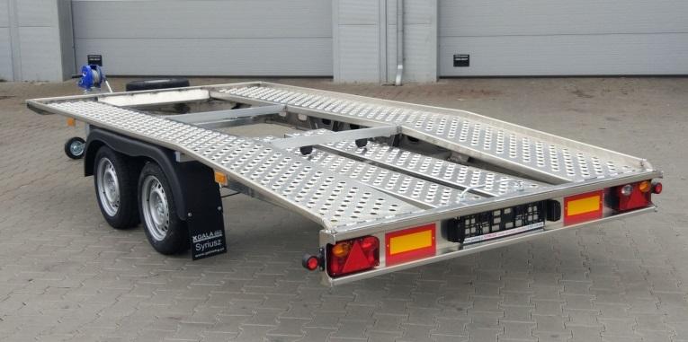 Remorque porte voiture avec rampes en aluminium de 2,00 m